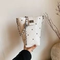 thumbnail image 4 of Sophisticated Chained Mini Satchel - Trendy Universal Shoulder and Crossbody Bag, 4 of 8