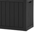 thumbnail image 6 of Uforic 45 Gallon Waterproof Resin Outdoor Storage Deck Box, Lockable Organizer for Patio Pool Garden, Black, 6 of 9