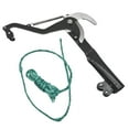 thumbnail image 3 of Dualoai High Altitude Pruning Shears Fruit Picker Gardening Tool for Yard Home Farm Black, 3 of 9