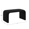 thumbnail image 6 of Weston Home Gerace Contemporary Bentwood Ottoman, 6 of 6