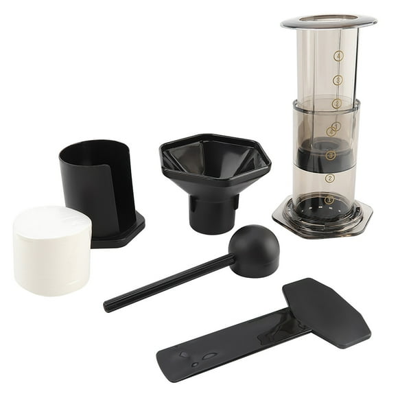 Lishi Mini Espresso Coffee Maker Kit with Grinder and Filter Paper