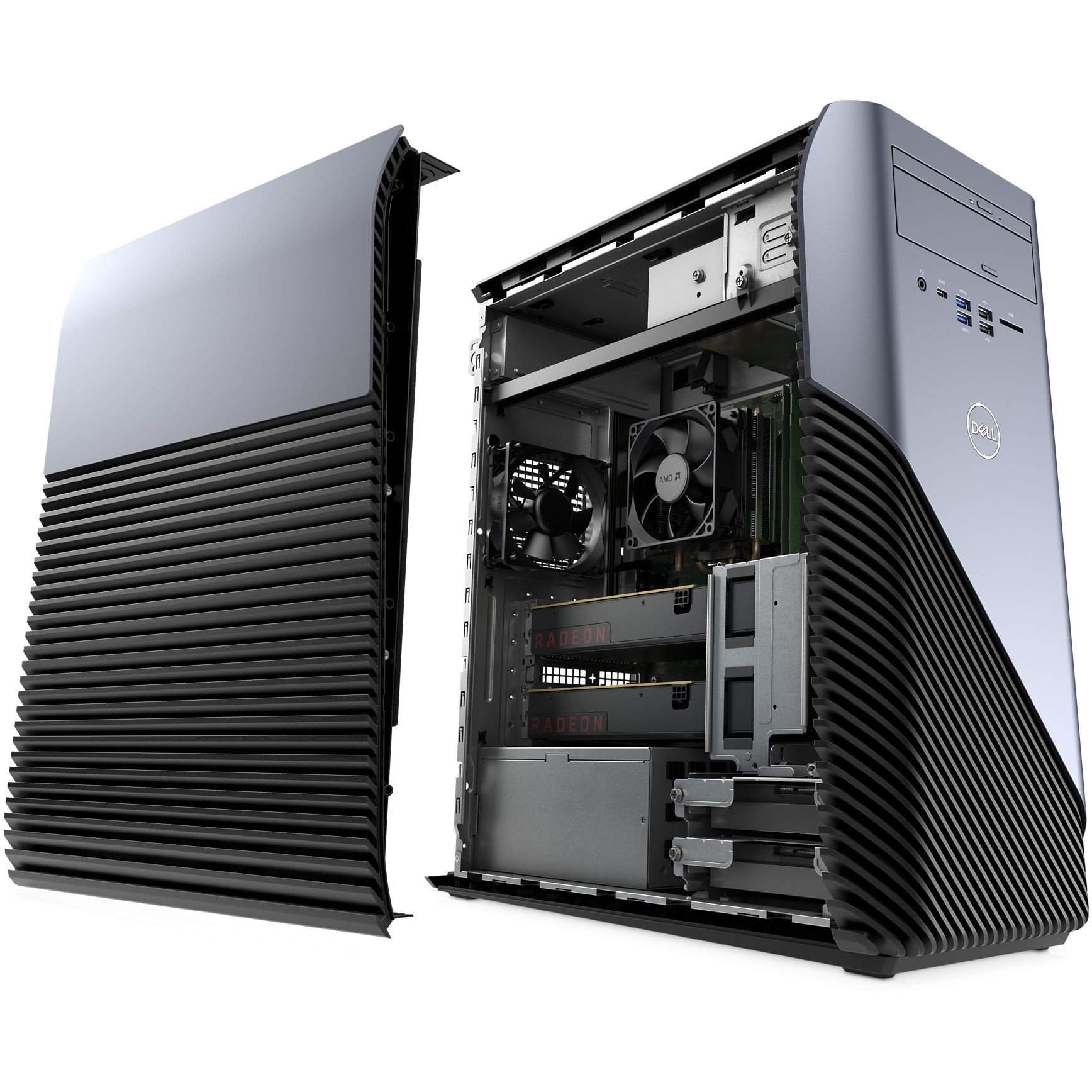 超美品 Dell Desktop AMD Ryzen 5-Series 8GB Memory AMD Radeon RX 570-1TB  Hard