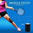 thumbnail image 3 of Elastic Sport Bandage for Support & Recovery (Black) Waterproof Muscle Pain Relief Tape, 3 of 5