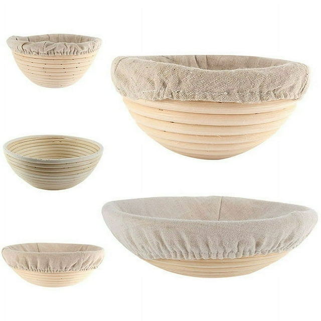 Oval Dough Banneton Brotform Dougn Rattan Bread Proofing Proving Baskets