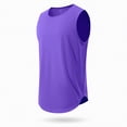 thumbnail image 7 of NOLDARES Mens Sleeveless Tank Tops Relaxed Fit Tees for Gym Yoga Casual Daily(Purple,M), 7 of 7