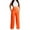 Orange, variant on SNKSDGM Women's Plus Capri Pants for Women Stretch High Waist Pants for Women Work Casual with Pockets Women's Linen Casual Pants Summer Breathable Straight Leg Pants Trousers