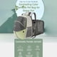 thumbnail image 5 of Mochila transportadora expandible para mascotas, bolsa de transporte de malla transpirable para mascotas, 5 of 8