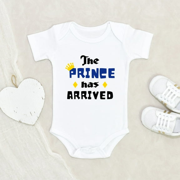 Funny Baby Clothes - King Has Arrived Clothes - Pregnancy Announcement Clothes