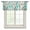 Blue, variant on Silver Star Semi Sheer Valance Curtains Vintage Wood Board Rustic Industrial Abstract Voile Valances Curtain Rod Pocket Small Window Treatment for Kitchen Bathroom Cafe 42"x18"
