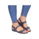 thumbnail image 5 of Zapatos de mujer con pendiente inferior gruesa de talla grande, sandalias con hebilla de velcro, talla 40-43, 5 of 5