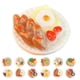 thumbnail image 1 of 24pcs Miniature Food Models Doll House Snack Models Fake Food Props Miniature Food Mixed Style, 1 of 3