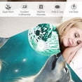 thumbnail image 3 of Nawypu  Howling Wolf Blanket for Bed - Moon Throw Blanket for Women, Men and Kids - Super Soft Plush Wolf Blanket Throw Plush Blanket Wolf Gifts, 3 of 6