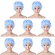 thumbnail image 2 of Gorro Baño Con Flores 3D Transpirable para Acuáticos Accesorios Piscina () Azul, 2 of 5