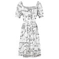 thumbnail image 5 of Math Equations and Mathematical Patterns Sleeveless Dress clothes for women, 5 of 5