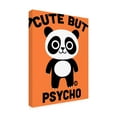 thumbnail image 3 of Canvas Wall Art - toddart 'Cute But Psycho Panda' Wall Art for Living Room, Bedroom, or Office Décor by Trademark Fine Art - 18 x 24 Inches, 3 of 4