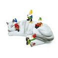 thumbnail image 2 of Hilarious Home Funny Outdoor Lawn Garden Cat Gnome Statue Gift, 2 of 2