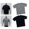 thumbnail image 1 of Camiseta de 1/6 para muñeca de acción masculina CUTICAT Gris, 1 of 8