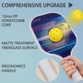 thumbnail image 4 of Pickleball Paddles Set Of 1, Fiberglass Surface, Speed, Lightning, Thunder Print, 1 Paddle, 2 Balls & Bag, 4 of 5
