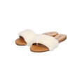 thumbnail image 5 of New Women Nature Breeze Furry-01 Furry Open Toe Flat Slip On Sandal, 5 of 5