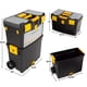 thumbnail image 3 of Caja de herramientas rodante Stalwart con ruedas y asa plegable, 3 of 7