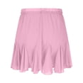 thumbnail image 6 of Weiqiqre Women Shorts Linen Boho Ruffle Mini Skirts Pleated High Waist Cute Butterfly Skorts with Pockets Summer Trendy, 6 of 8