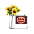 thumbnail image 1 of UK London Umbrella Stamp Red Bus Artificial Sunflower Vases Bottle Blessing Card, 1 of 3
