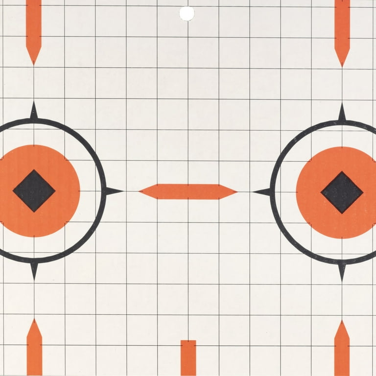 Ez Aim Sight Grid Shooting Target & Backer, Corrugated, 1-Target
