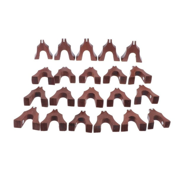 Tachiuwa 21 Pieces Wooden Guzheng Bridge Set Zither Koto Gu Zheng