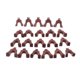 thumbnail image 1 of 21 Piezas Puente de arce Guzheng Sunnimix para Accesorios de cítara China, 1 of 8
