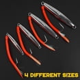 thumbnail image 5 of Saltwater Diamond Jigs Fishing Lures Spoons with Tube Tail Flashing Teaser Stainless Steel J Hook for Offshore Trolling Striper Bass Cod Big Game Fishing 1oz,2oz,3oz,4oz, 5 of 7
