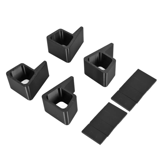 4 Uds consola de juegos versión Horizontal soporte de elevación antideslizante accesorios a prueba de desgaste para Xbox One SX negro