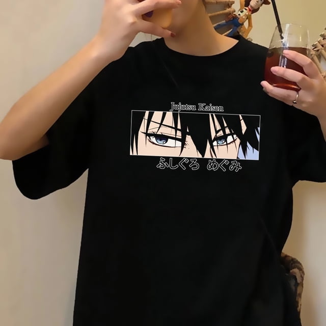 Yuji Itadori Jujutsu Kaisen Camiseta Mujer grunge harajuku kawaii Pareja Japonés Ropa vintage tumblrpangjing