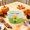 Green, variant on Two Tone Cotton Rope Floral Storage Bin, 7 Inch Mini Desktop Organizer Basket, Cute Small Candy Sweets Holder for Holiday Party & Home Decor