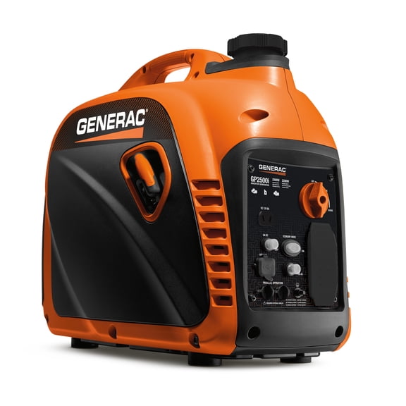 Generac 8250 - GP2500i 2,500 Watt Inverter Portable Generator, 50-ST / CSA