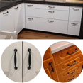 thumbnail image 5 of 10pcs black handles for cabinet knobs and cabinet drawer knobs pulls cupboard kitchen, 5 of 5