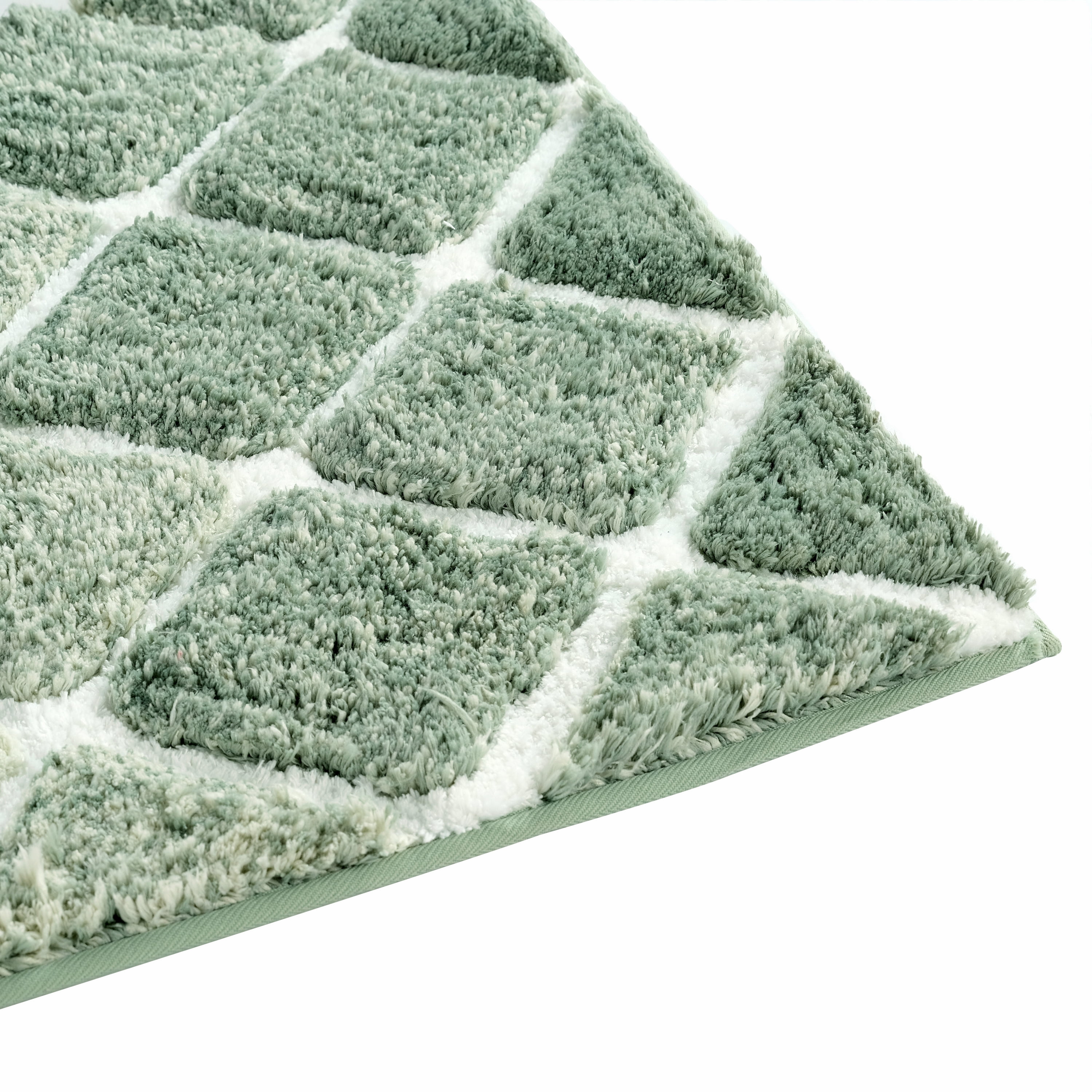 Kona Collection Spa Luxury Oversized Microfiber Bath Mat – 1 or 2 Pack 24” x 36”