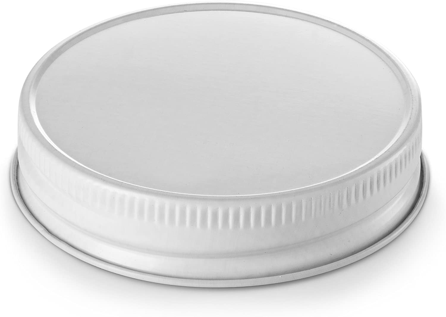Chuangdi 30 Packs Mason Jar Lids Regular Mouth Leak Proof Secure Silver