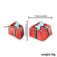 thumbnail image 2 of Pendientes de Navidad de dibujos animados de moda para mujer Pendientes de campana de Santa Wmkox8yi sjalhkljlk4526, 2 of 3