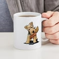 thumbnail image 4 of CafePress - Welsh Terrier With Squirrel Mug - 11 oz Ceramic Mug - Novelty Coffee Tea Cup, 4 of 4