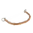 thumbnail image 1 of Qarigey DIY Real Bamboo Wooden Purse Bag Handle Replacement Bronze Buckle Handbag Bolsas de mensajero y de hombro, 1 of 1