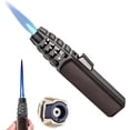 thumbnail image 2 of Lighter, Brightfire Rechargeable Torch Lighter, Rechargeable Luminous Lighter, Windproof Straight Torch Blue Flame Lighter Wr, 2 of 4