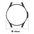 thumbnail image 2 of Estuche con marco protector para reloj de PC ahuecado para Samsung Galaxy Watch 4 Classic 46 mm Tmvgtek Para estrenar, 2 of 9