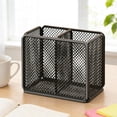 thumbnail image 6 of Large Capacity Metal Wire Stationery Basket, Desktop Organizer for Office Supplies, Iron Mesh Pen and Pencil Storage Bin for Workspace Desk, SouMaox, 6 of 6