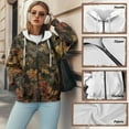 thumbnail image 6 of Uorisanigo Green Camo Hunting Print Women Oversized Sweatshirts Fashion Warm Oversized Sweatshirt for Women Polyester Loose Winter Fall Clothes Size XS, 6 of 7