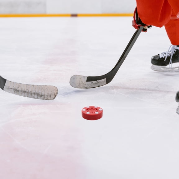 LOLIPPYY Field Hockey Balls Red PP Hockey Accessory For Indoor Training 1Pack