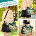 thumbnail image 5 of FORMRS Insulated Lunch Bag for Work School Unisex Large Capacity Cooler with Shoulder Strap, Art Field, 5 of 6