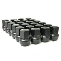 23 Black OEM Factory Style Lug Nuts 14x1.5 For 2019 Newer Jeep Wrangler JL