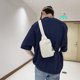 thumbnail image 4 of Chest Bag | Nylon Messenger Bag | Unisex Fitness Sling Bag | Adjustable Shoulder Strap | Waterproof Durable Design | Casual Front Crossbody | Black White Khaki | 20x14x5cm | Lightweight 120g, 4 of 7