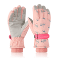 thumbnail image 1 of Guantes de esquí para nieve invierno clima frío esquís cálidos a prueba de viento, 1 of 5