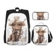 thumbnail image 1 of Easygdp C Mochila para Niños y Niñas con Set de Caja de Almuerzo y Estuche para Lápices 3 en 1, Mochila Escolar Estampada para Adolescentes, 1 of 7